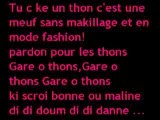 gares aux thons