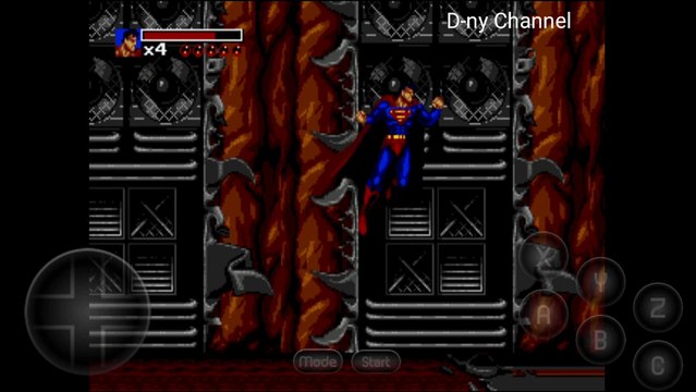Superman sega genesis/megadrive game