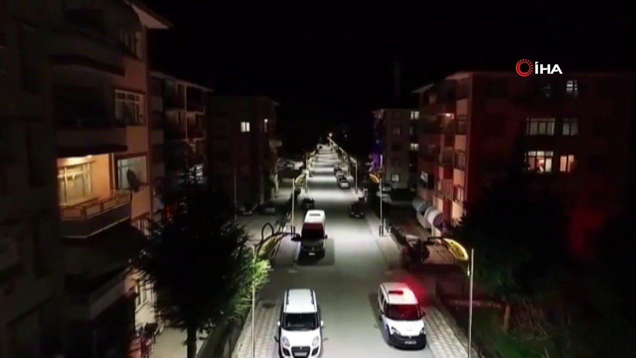 Sağlık çalışanlarına itfaiye ekipleri de destek verdi