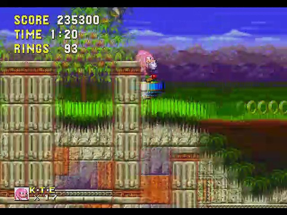 Let's Play Sonic 3 & Knuckles (Knuckles Run) [Part 3: Timed Crushing Section]