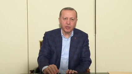 Cumhurbaşkanı Erdoğan video mesaj yayımladı!