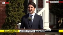 Canadian PM Justin Trudeau self-isolating over COVID-19