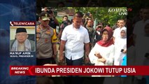 Wapres Ma'ruf: Hubungan Ibu dan Anak Jokowi dan Almarhumah Patut Dicontoh