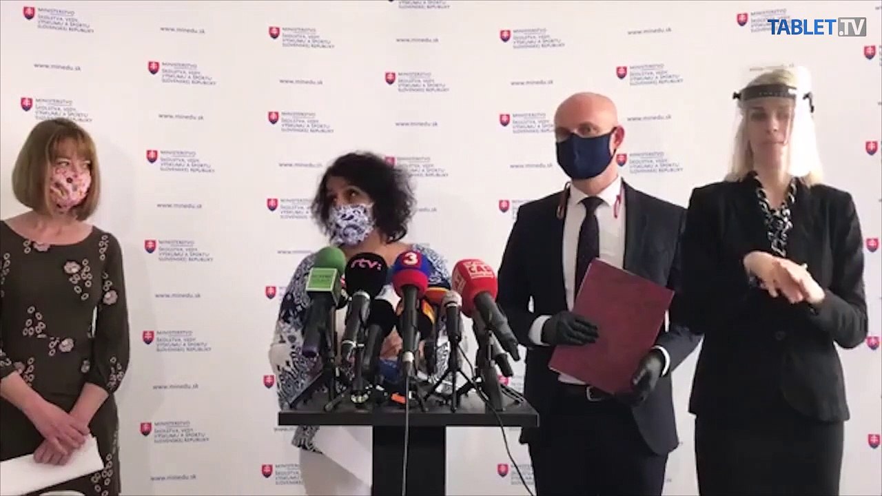 ZÁZNAM: TK ministra školstva, vedy, výskumu a športu SR Branislava Gröhlinga