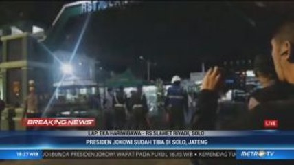 Presiden Jokowi Jemput Jenazah Ibunda di RS