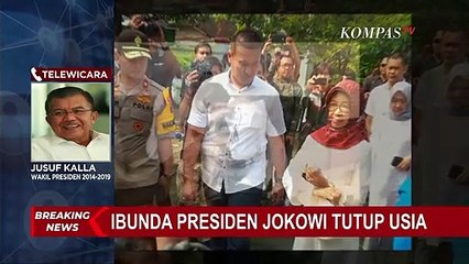 Jusuf Kalla: Almarhumah Sujiatmi Notomiharjo Merupakan Sosok Ibu yang Luar Biasa