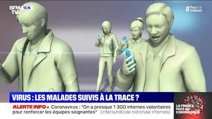 Video herunterladen: Géolocalisation, drônes: les malades du coronavirus suivis à la trace ?