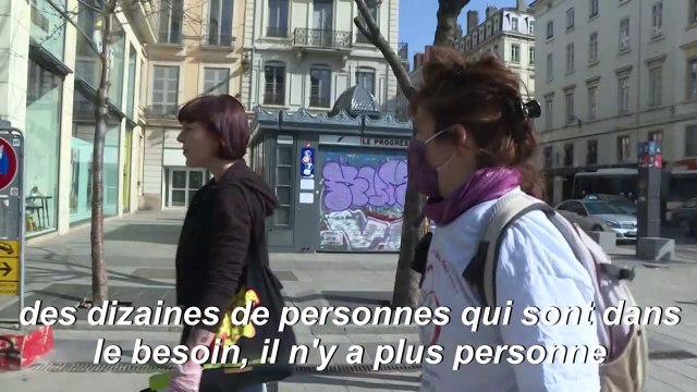 Coronavirus: à Lyon, des bénévoles volent au secours des sans-abri