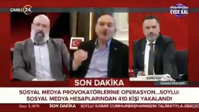 Bakan Soylu canlı yayında kendisini zor tuttu: Tövbe estağfurullah!