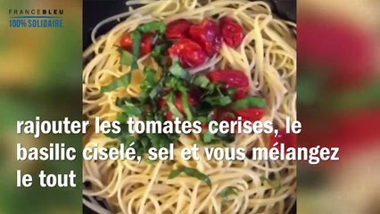 Didier Becker De La Trattoria Zagara À Strasbourg vous propose une recette de linguine d'une grande simplicité