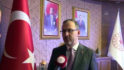 Bakan Kasapoğlu'ndan Tokyo 2020 açıklaması - ANKARA