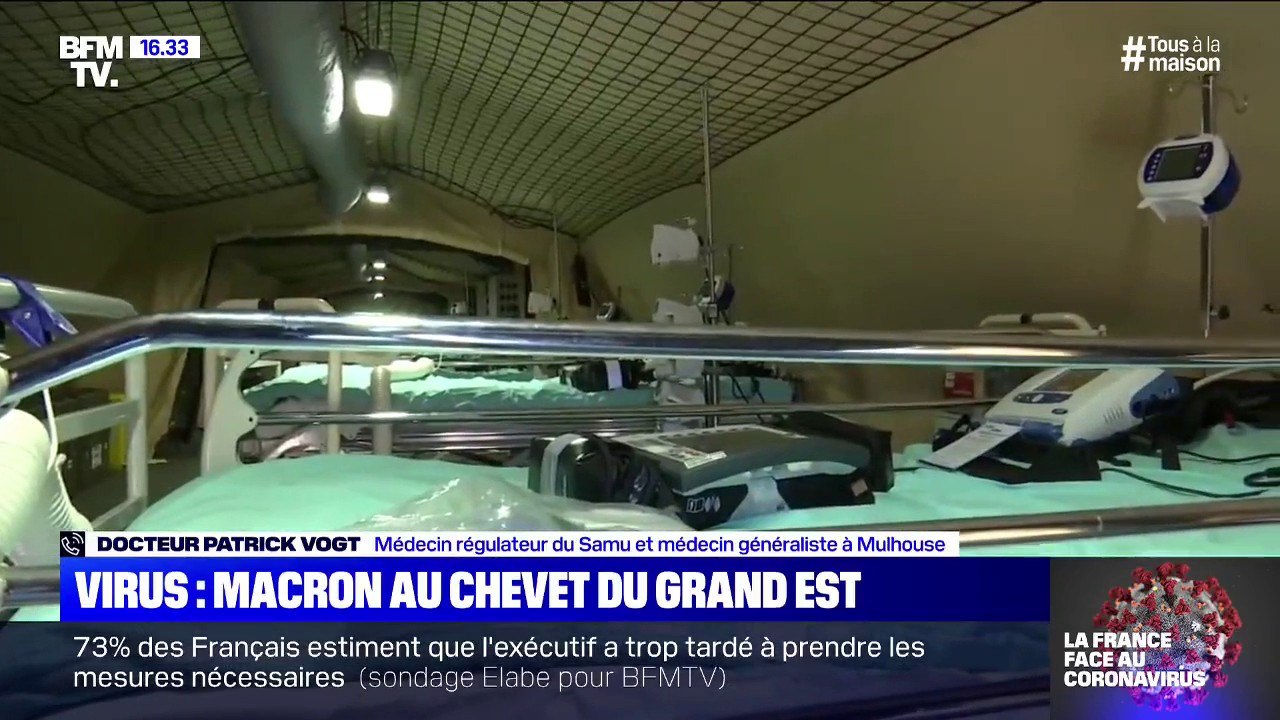Patrick Vogt (médecin régulateur du Samu à Mulhouse): "Les médecins libéraux n'ont quasiment plus de masques"