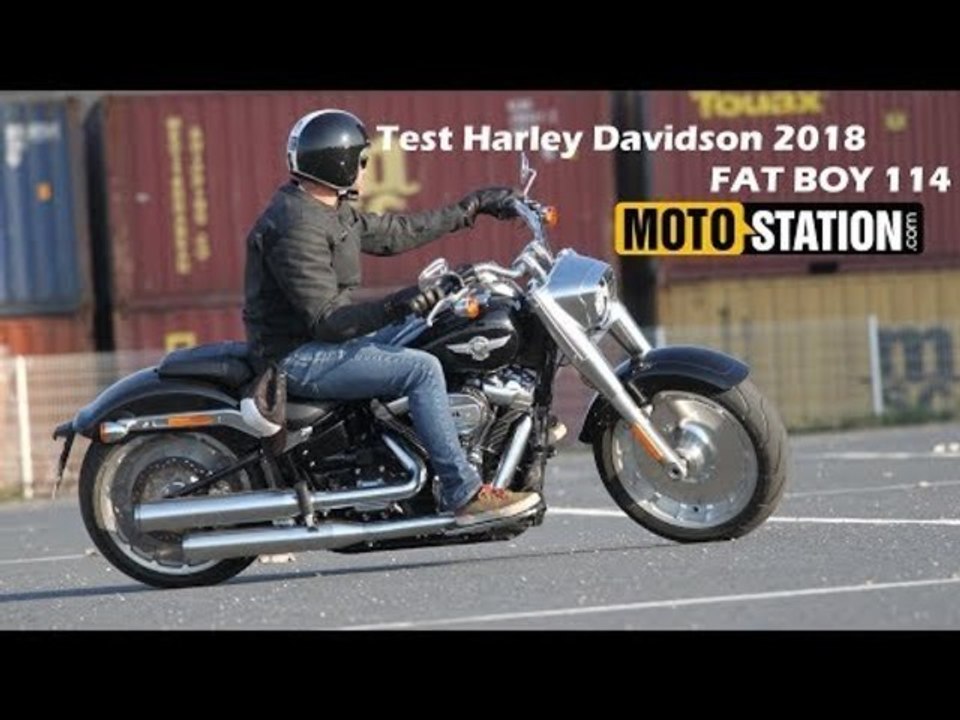 Essai Harley Davidson Fat Boy 114 2018 : Le Mythe Revisité !