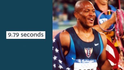 Top 10 fastes athletes in the 100-meter