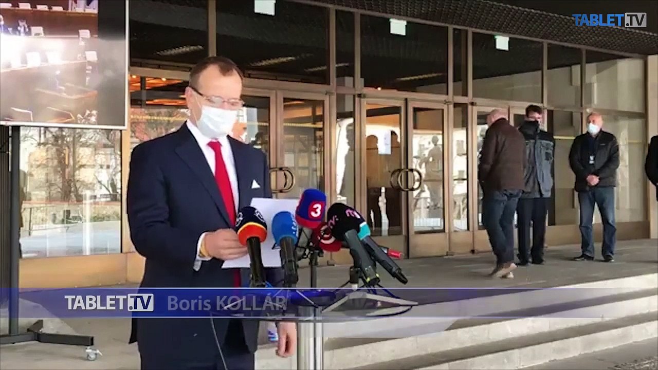 ZÁZNAM: Brífing predsedu NR SR B. Kollára