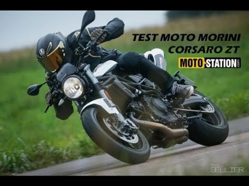 Test Moto Morini Corsaro ZT : Quel caractère !