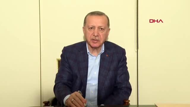 CUMHURBAŞKANI ERDOĞAN: BU ZORLU SÜRECİ İNŞALLAH HEP BİRLİKTE ATLATACAĞIZ
