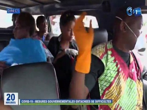 RTG / Covid 19 - Les mesures de préventions gouvernementales entachées de difficultés