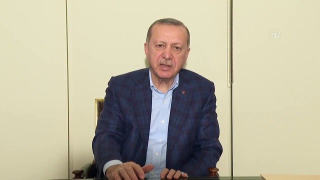Cumhurbaşkanı Erdoğan: 'Bu zorlu süreci inşallah hep birlikte atlatacağız' - ANKARA