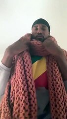 Serge Ibaka How to Style A Scarf in  Corona Virus quarantine