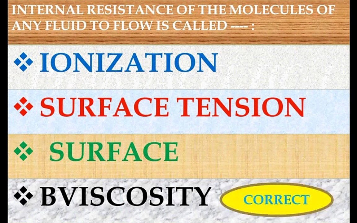 viscosity