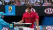 Australian Open 2012 R4:  Federer vs Tomic Highlights