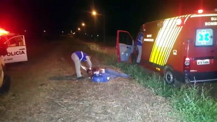 Discussão familiar termina com três feridos na área rural de Cascavel