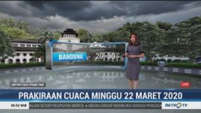 Prakiraan Cuaca Sabtu, 21 Maret 2020