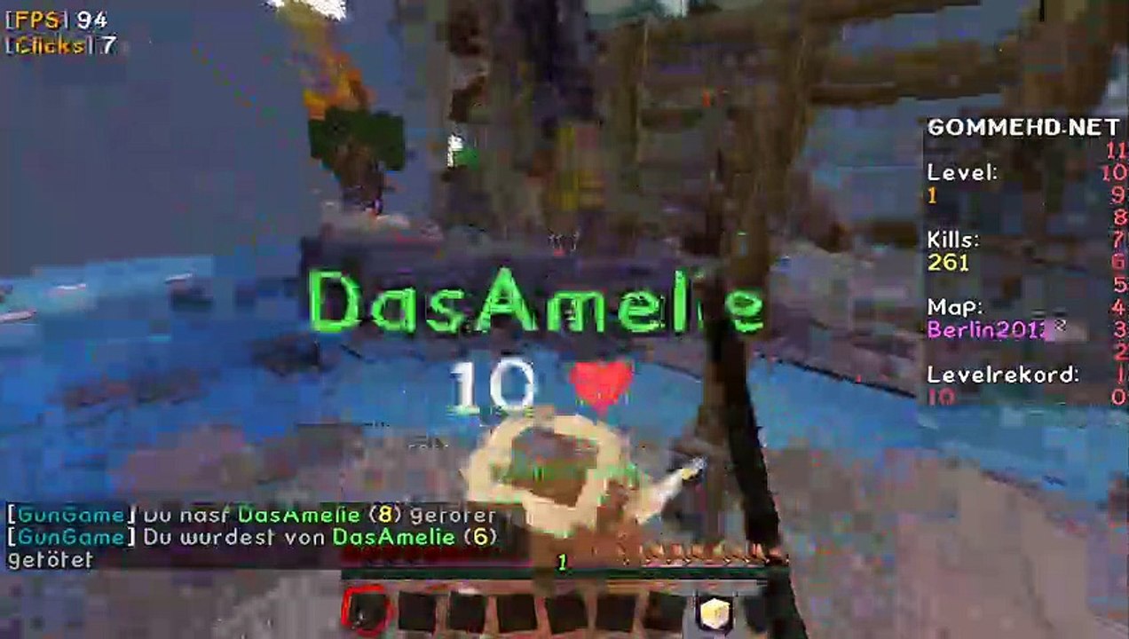 Minecraft Gungame Gameplay | GommeHD.net