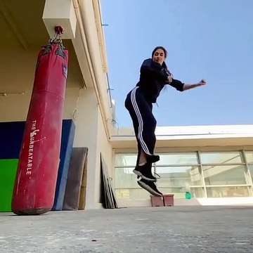 Disha Patani stunts | amazing stunts