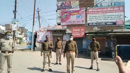 कैराना में जनता कर्फ्यू का पूरी तरह दिखा असर, बाजार पड़े सुनसान, पुलिस अलर्ट