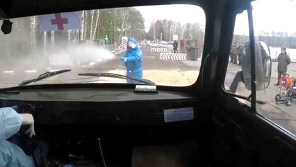 Rus ordusu korona virüse karşı harekete geçti