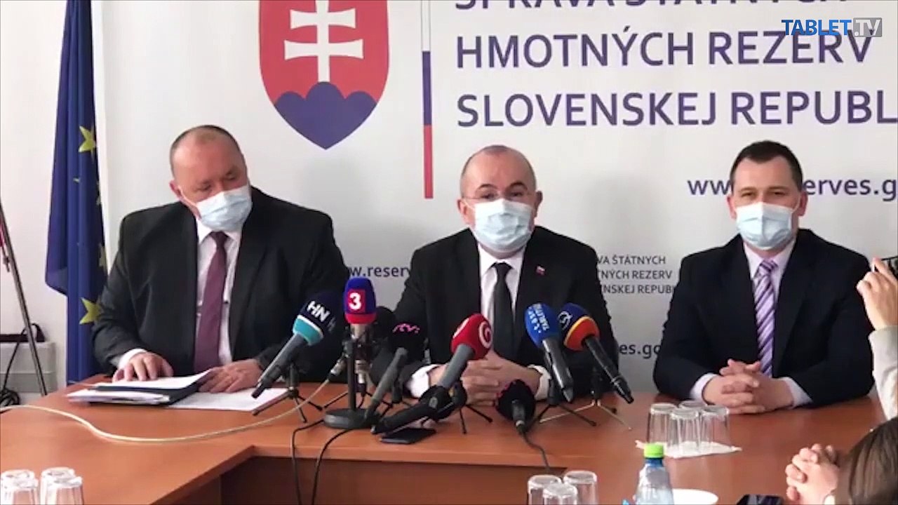 ZÁZNAM: TK vedenia Štátnych hmotných rezerv