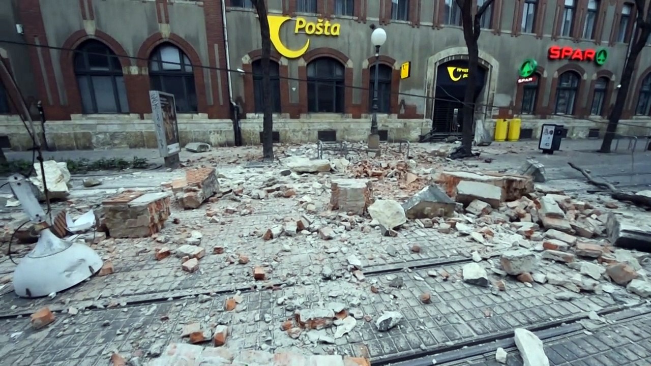 Erdbeben in Zagreb: Mindestens ein Toter und mehrere Verschüttete