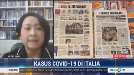 Corona Makin Mewabah, Italia Perketat Aturan Lockdown