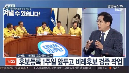 [뉴스1번지] 민주당·통합당 총선후보 똑같이 평균 55.5세