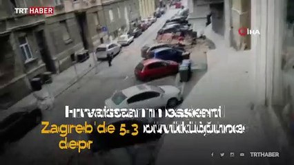 Hırvatistan'da 5,3 büyüklüğünde deprem