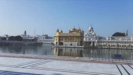 A deserted Golden Temple & Heritage Street, Amritsar