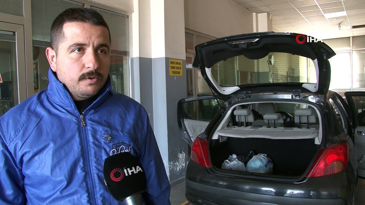 Oto camcıdan örnek 'korona' önlemi