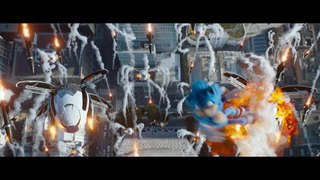 Sonic vs Dr Robotnic Final Battle with ending promo