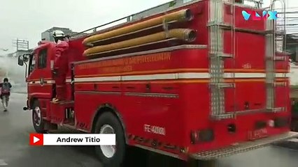 Terbanyak Kasus COVID-19, Jakarta Disemprot Desinfektan