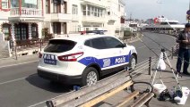 Polis ekiplerinin anonslarına aldırış etmediler... Balıkçılar öğle saatlerinde Arnavutköy sahiline akın etti