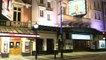 Empty streets in London's Theatreland on a Saturday night