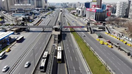 İstanbul’da trafik yoğunluğu tarihi değeri gördü
