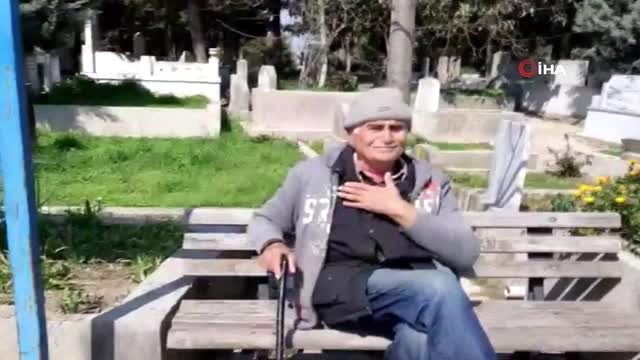 Vatandaş yemin ederek uyardı, yaşlı adam oturuşunu dahi bozmadı