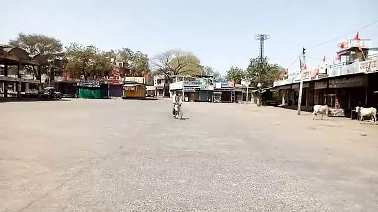 नीमच: जनता कर्फ्यू में मिला जनता का साथ