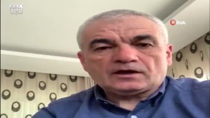 Rıza Çalımbay ve futbolculardan "evde kal" çağrısı