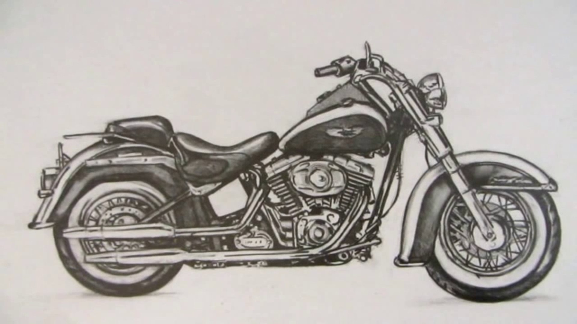 Comment Dessiner Une Moto Facile Comment dessiner un laps de temps pour moto Harley-Davidson - Vidéo  Dailymotion
