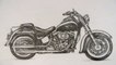 Comment dessiner un laps de temps pour moto Harley-Davidson