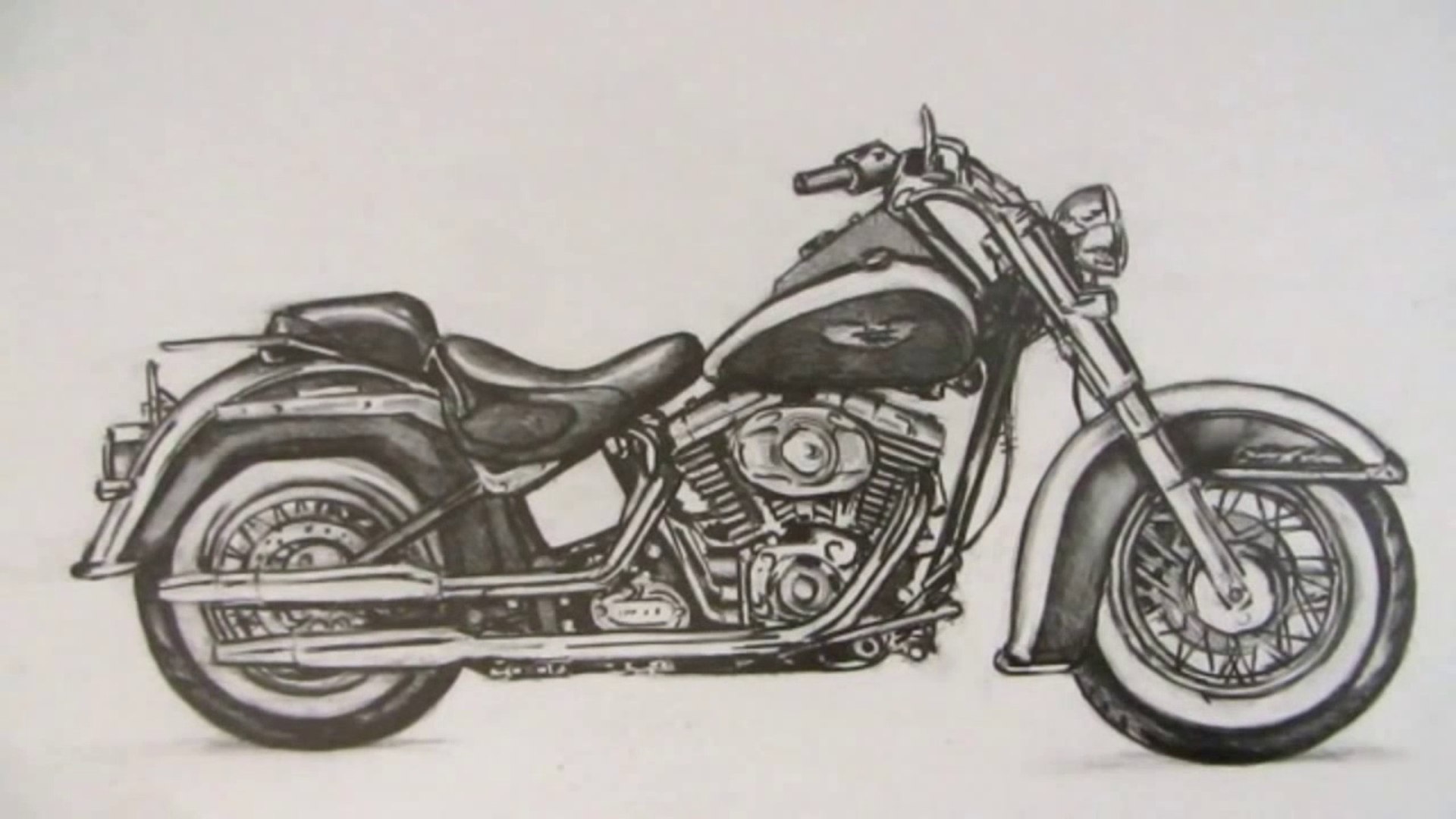 Comment dessiner un laps de temps pour moto Harley-Davidson - Vidéo  Dailymotion